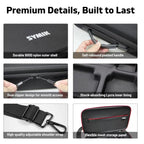 For Insta360 X5 / X4 Camera SYMIK Large Capacity Storage Bag Handbag Messenger Carrying Case