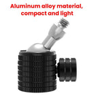 Female To 1/4 Male Universal Mini Ball Head Adapter Mount Aluminium Alloy Mobile Phone Camera Tripod Accessories, Q1 1/4, Q1-B 1/4, Q2 3/8, Q2-B 3/8, Q3 M4, Q3-B M4, Q4 M5, Q4-B M5, Q5 M6, Q5-B M6