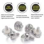 M4 Quick Release Screw Camera Drone Shoulder Strap Lanyard Screw, TF3224 2pcs, TF3425 2pcs