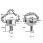 M4 Quick Release Screw Camera Drone Shoulder Strap Lanyard Screw, TF3224 2pcs, TF3425 2pcs