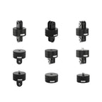 Action Camera Quick Release Adapter Tripod Accessories, TFSM100 1/4 Male To Female, TFSM101 1/4 Female To Female, TFSM102 1/4 Male To 2-page Card Slot, TFSM103 1/4 Female To 2-page Card Slot, TFSM104 1/4 Male To 3-page Card Slot                        ...