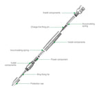 Mobile Phone Glass Back Cover Blasting Pen Camera Lens Screen Removal Frame Screen Breaker, RL-066B