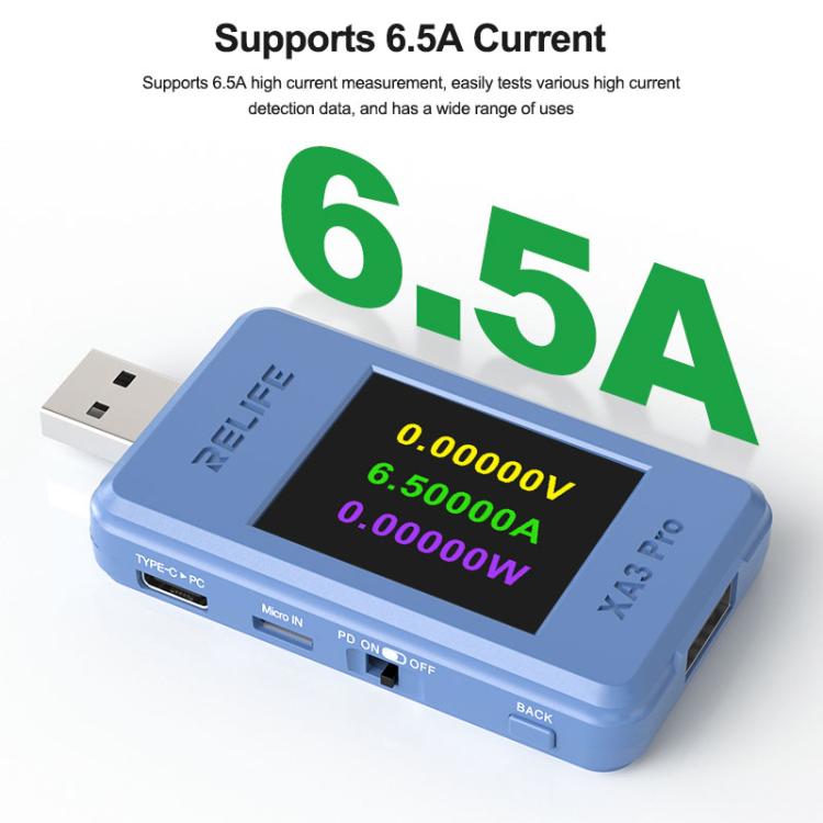 USB / Type-C Smart Detector Fast Charging Protocol Identification Detection, XA3 Pro