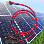 12AWG XT60 Female to MC4 Solar Connector Cable Solar Panel Charging Cord, 0.6m, 1m, 1.5m, 3m
