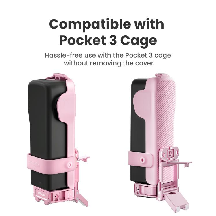 For DJI Osmo Pocket 3 Camera aMagisn Protective Cover Storage Case with 4 Magnetic Filter Slots