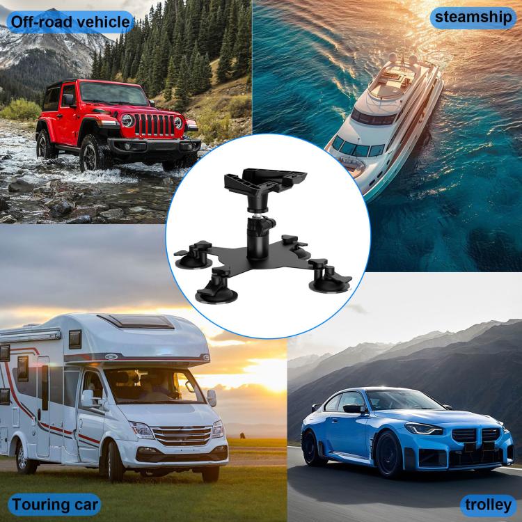 For Starlink Mini Roof Suction Cup Mount With Base, S2035