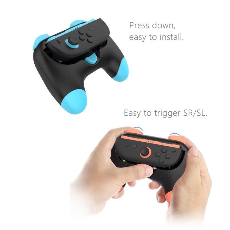 2pcs DOBE Grips for Nintendo Switch 2 Joy-Con Left/Right Controllers