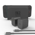 For Nintendo Switch 2 Fast Charger 60W Power Adapter Wall Plug With USB-C Cable, EU Plug, US Plug, UK Plug