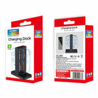 DOBE 4-in-1 Magnetic Charging Station for Nintendo Switch 2 Controllers with LED Indicators & Cartridge Storage, TNS-3192B