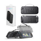 For Nintendo Switch 2 Full-Body Protective Case TPU Base + ABS Cover with Built-in Stand & Carrying Handle