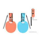 Table Tennis Racket for Nintendo Switch 2/Switch/Switch OLED Joy-Con Controller Attachments, Table Tennis Racket