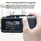 Street Vlogging Handle For DJI Osmo Action 5 Pro / Action 4 / Action 3 Magnetic Grip, For DJI Osmo Action