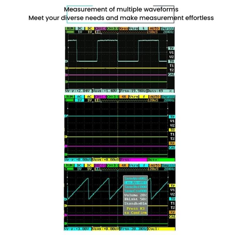 Mini Handheld Digital Storage Four-channel Automobile Maintenance Oscilloscope, DS213