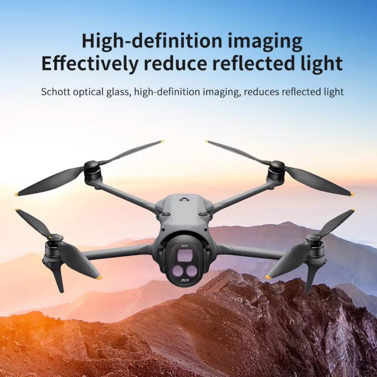 For DJI Mavic 4 Pro JSR Filter Lens Protector, MCUV, CPL, ND8, ND16, ND32, ND64, ND256, ND1000, ND8PL, ND16PL, ND32PL, ND64PL, NIGHT, STAR, CPL+ND16+NIGHT, CPL+ND8+ND16, ND8+ND16+ND32+ND64, ND8PL+ND16PL+ND32PL+ND64PL, UV+CPL+ND8+ND16+ND32+ND64         ...