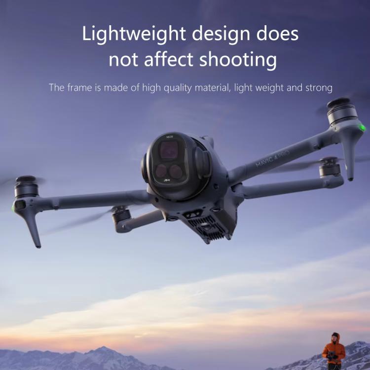 For DJI Mavic 4 Pro JSR Filter Lens Protector, MCUV, CPL, ND8, ND16, ND32, ND64, ND256, ND1000, ND8PL, ND16PL, ND32PL, ND64PL, NIGHT, STAR, CPL+ND16+NIGHT, CPL+ND8+ND16, ND8+ND16+ND32+ND64, ND8PL+ND16PL+ND32PL+ND64PL, UV+CPL+ND8+ND16+ND32+ND64         ...