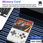 D008 3.5-Inch HD Retro Handheld Game Console With ARM Cortex-A7 800MHz, 1GB RAM & HDMI Output, 64G Whitte, 64G Clear Black, 64G  Clear Blue, 128G White, 128G Clear Black, 128G Clear Blue