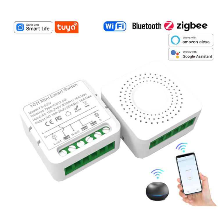Smart Switch Voice Timer Switch For Amazon Alexa / Google Assistant, FS-02W 1CH WiFi 16A, FS-02W 1CH WiFi+Bluetooth 16A, FS-02HW 2CH WiFi+Bluetooth 16A, FS-02HW 2CH WiFi+Bluetooth 10A, FS-03W5 3CH WiFi+Bluetooth 10A, FS-04W5 4CH WiFi+Bluetooth 5A      ...