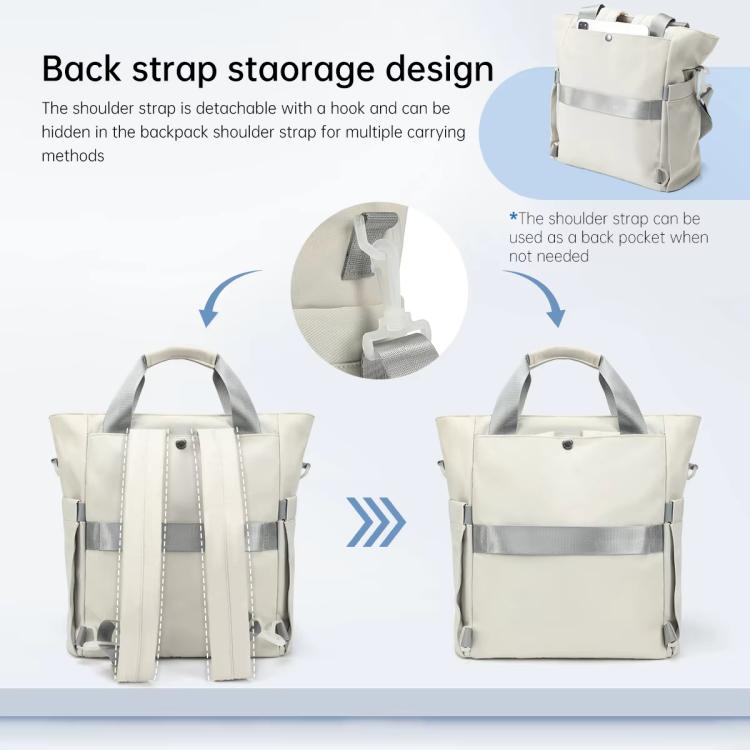 Tigernu 3 In 1 Backpack Female Should Bag Large Capacity Lightweight Tote with 14-inch Laptop Compartment