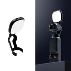 For DJI Osmo Pocket 3 JSR Fixed Frame Head Fill Light, Single Fill Light, With Widening Lens, With Black Soft 1/4 Filter, With Black Soft 1/8 Filter, With Soft Focus Lens, With Black Soft 1/4+Black Soft 1/8+Soft Focus Lens, With Wide Angle 4 In 1