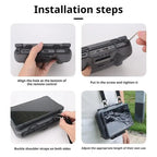 For DJI RC Pro 2 Remote Controller CQT Strap Buckle Holder Aluminum Alloy Hook, Only Buckle, With Shoulder Strap