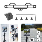 For DJI RC Pro 2 Aluminum Alloy 1/4-inch Tripod Adapter Mounting Bracket, With  1/4-inch Tripod Adapter