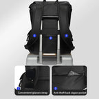 School Backpack 14-Inch Laptop Bag With Flip-Top For Travel, Work & Daily Use, Black Regular, Blue Regular, Black Magnetic, Blue Magnetic