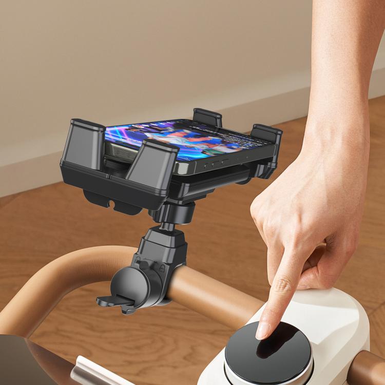 Bicycle Fitness Equipment Mobile Phone Tablet Universal Anti-Slip Bracket