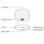 USB Outdoor High-power Bladeless Waist-hanging Portable Fan