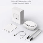 USB Outdoor High-power Bladeless Waist-hanging Portable Fan