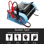 12V/24V Car Battery Charger Intelligent Pulse Lead-acid Battery Repair, US Plug, UK Plug, AU Plug