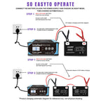 12V/24V Car Battery Charger Intelligent Pulse Lead-acid Battery Repair, EU Plug, US Plug, UK Plug, AU Plug