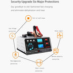 ANJING 12-24V Car Motorcycle Battery Charger Pure Copper Intelligent Pulse Repair, EU Plug, US Plug, UK Plug, AU Plug