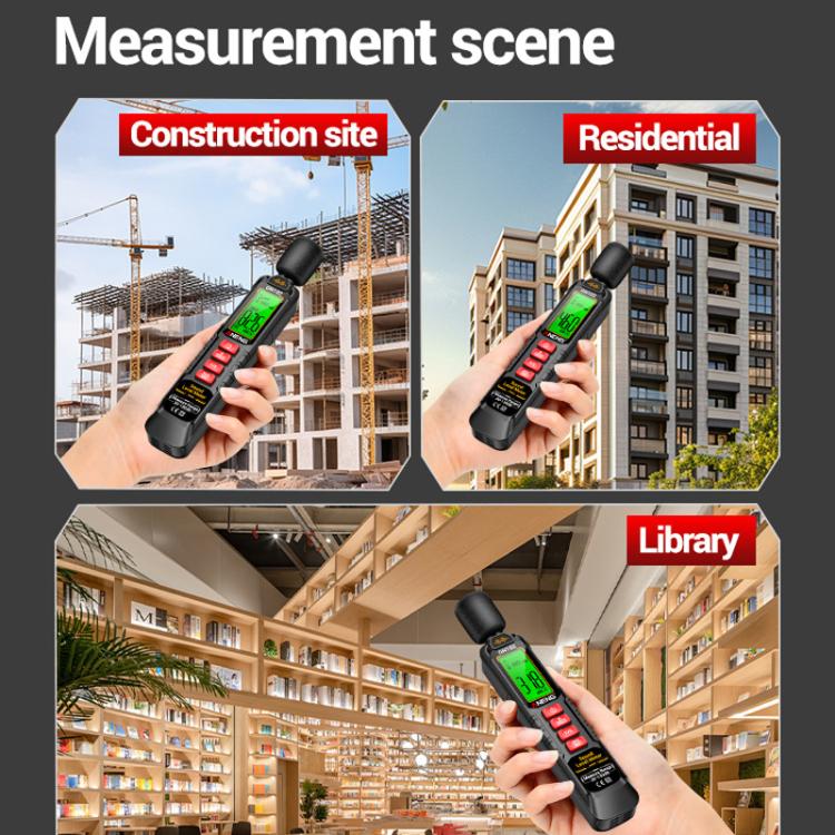 ANENG Sound Decibel Tester Volume Sound Level Noise Meter