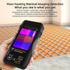BSIDE SH9 Infrared Thermal Imaging Multimeter Touchscreen High-Definition Thermal Imaging Thermometer Electrical Floor Heating Inspection, Standard, Standard+Flexible Coil, Standard+Macro Lens, Standard+Macro Lens+Flexible Coil