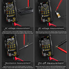 BSIDE SH9 Infrared Thermal Imaging Multimeter Touchscreen High-Definition Thermal Imaging Thermometer Electrical Floor Heating Inspection, Standard, Standard+Flexible Coil, Standard+Macro Lens, Standard+Macro Lens+Flexible Coil