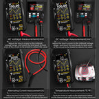 BSIDE SH9 Infrared Thermal Imaging Multimeter Touchscreen High-Definition Thermal Imaging Thermometer Electrical Floor Heating Inspection, Standard, Standard+Flexible Coil, Standard+Macro Lens, Standard+Macro Lens+Flexible Coil