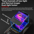 BSIDE SH9 Infrared Thermal Imaging Multimeter Touchscreen High-Definition Thermal Imaging Thermometer Electrical Floor Heating Inspection, Standard, Standard+Flexible Coil, Standard+Macro Lens, Standard+Macro Lens+Flexible Coil