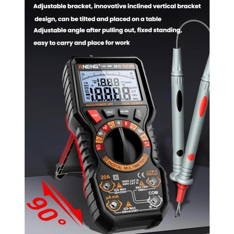 ANENG Intelligent Double Tube Anti-Burn Capacitor Multimeter, SZ12