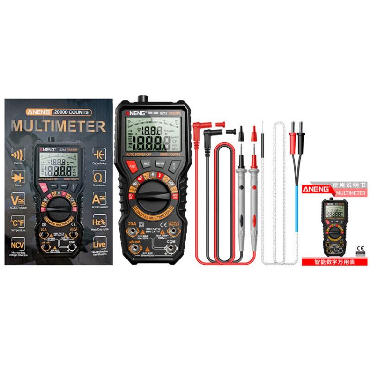 ANENG Intelligent Double Tube Anti-Burn Capacitor Multimeter, SZ12