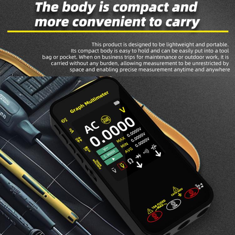 High-Precision Digital Graphic Recording Multimeter Color Screen 20000-Character Multimeter, S500