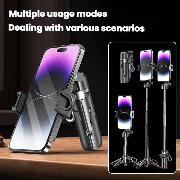 Portable Retractable Bluetooth Selfie Stick For Mobile Phones, P15-H1 Black, P15-H1 White, P15-H2 Black, P15-H2 White