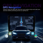 Universal Android 15 Central Control Large Screen Car Wireless Carplay Navigation Integrated Machine, 9 inch 4+64G, 9 inch 4+128G, 10 inch 4+64G, 10 inch 4+128G