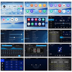 Universal Android 15 Central Control Large Screen Car Wireless Carplay Navigation Integrated Machine, 9 inch 4+64G, 9 inch 4+128G, 10 inch 4+64G, 10 inch 4+128G