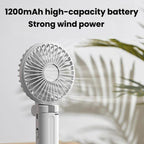 Folding Hanging Umbrella Fan USB Handheld Portable Umbrella Clip Fan Compact Desktop Fan
