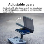 For DJI RC Pro 2 Controller CYNOVA  Sunshade Hood Adjustable Anti-Glare Shield with Multi-Angle Positioning