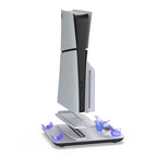 For PS5 / PS5 Slim / PS VR2 DOBE TP5-3550 Game Console Cooling Base Controller Charging Stand + Headphone Hanger, TP5-3550
