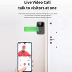 Smart Remote Home Night Vision Capture Monitoring Video Doorbell, D9