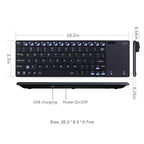 Rii K12+ Office Computer Notebook Silent 2.4GHz Wireless Mini Keyboard