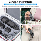 For DJI Osmo Pocket 3 Amazear Protective Case All-in-One Anti-Scratch Cover with Built-in Filter Slot