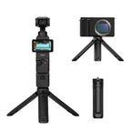 Flymile Extendable Mini Tripod With 1/4-Inch Screw For Action Cameras, Phone Clip Set, Nut Adapter Set